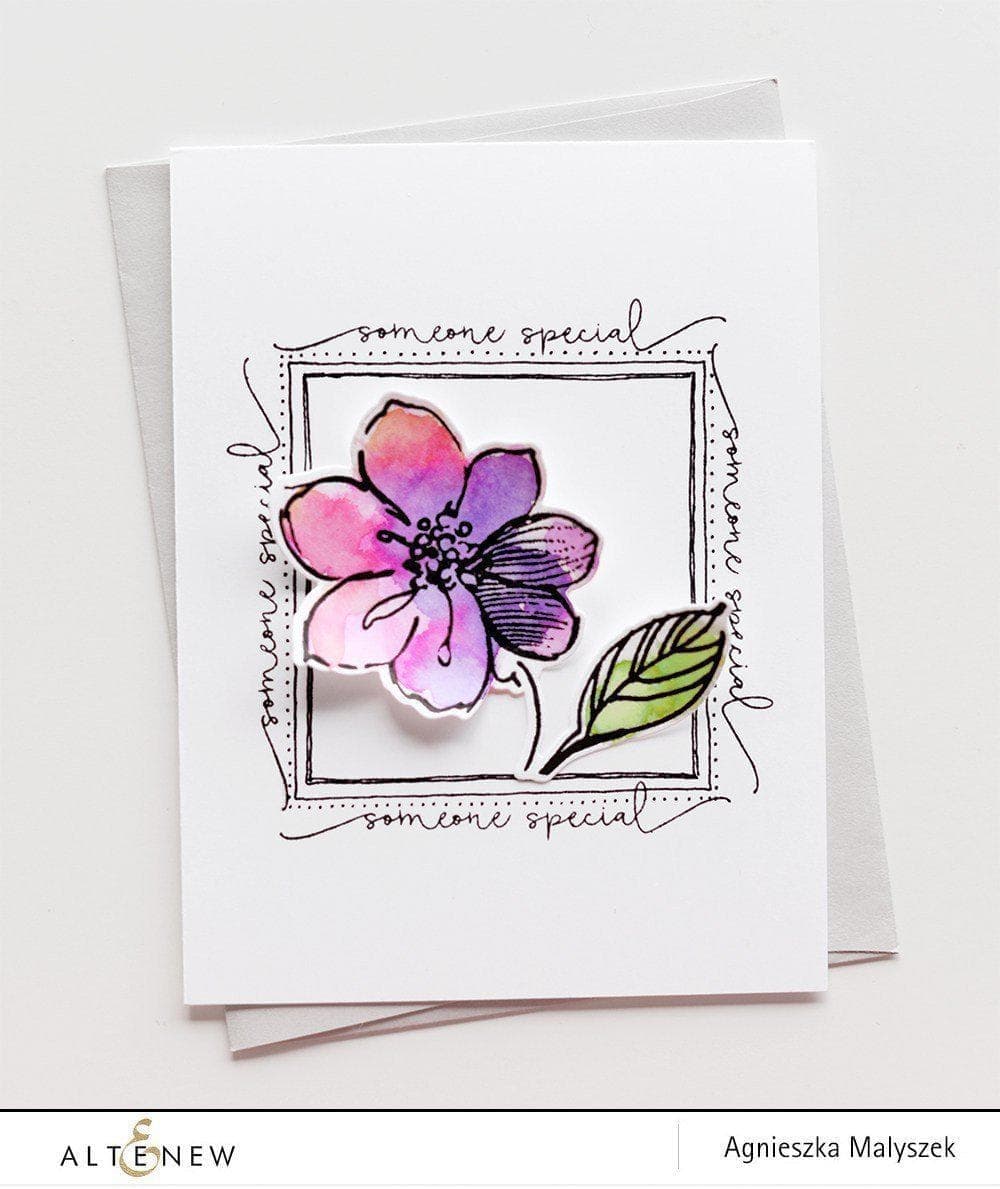 Altenew Stamp & Die Bundle Wild Hibiscus Stamp & Die Bundle