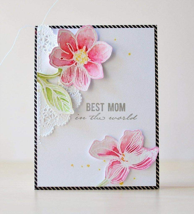 Altenew Stamp & Die Bundle Wild Hibiscus Stamp & Die Bundle