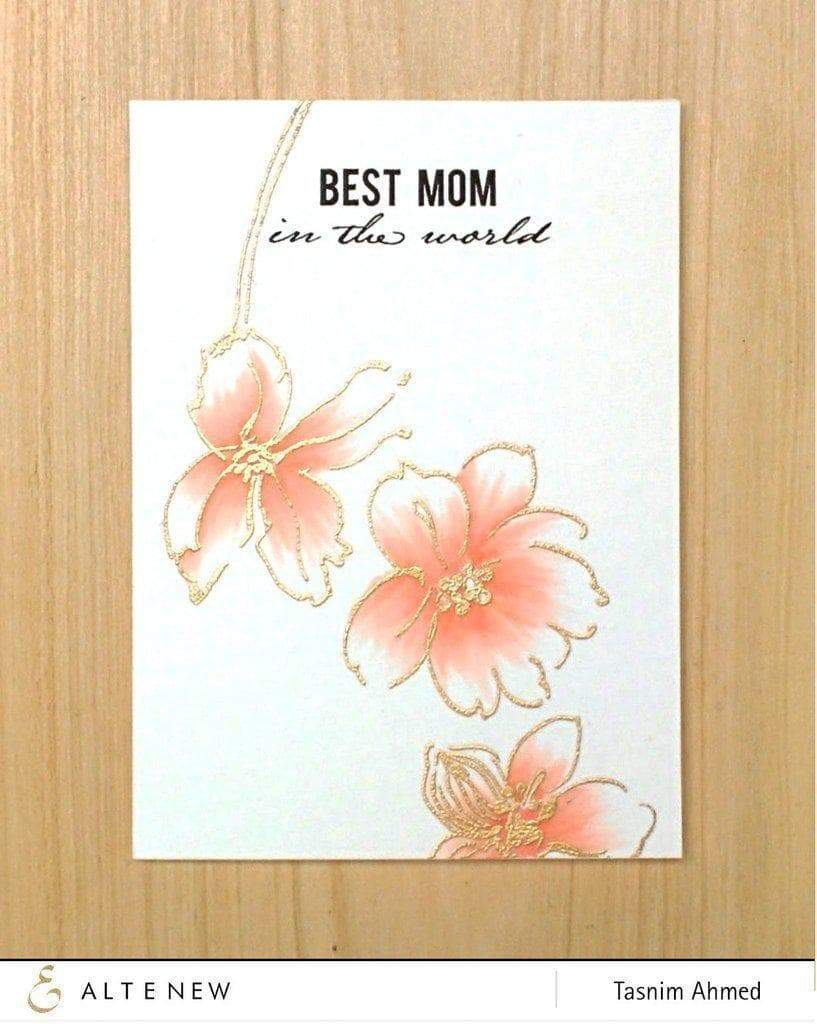 Altenew Stamp & Die Bundle Wild Hibiscus Stamp & Die Bundle