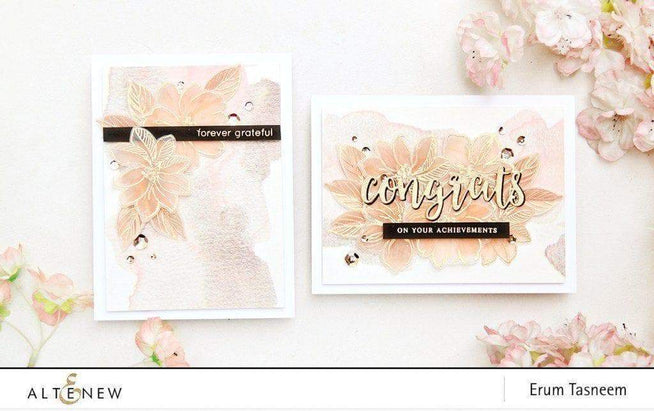Altenew Stamp & Die Bundle Wild Hibiscus Stamp & Die Bundle