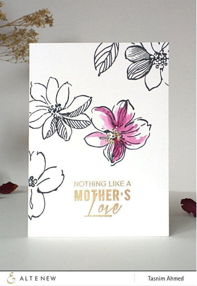 Altenew Stamp & Die Bundle Wild Hibiscus Stamp & Die Bundle