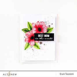 Altenew Stamp & Die Bundle Wild Hibiscus Stamp & Die Bundle