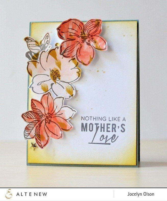 Altenew Stamp & Die Bundle Wild Hibiscus Stamp & Die Bundle