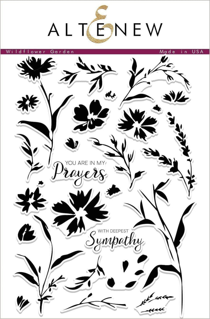 Altenew Stamp & Die Bundle Wildflower Garden Stamp & Die Bundle