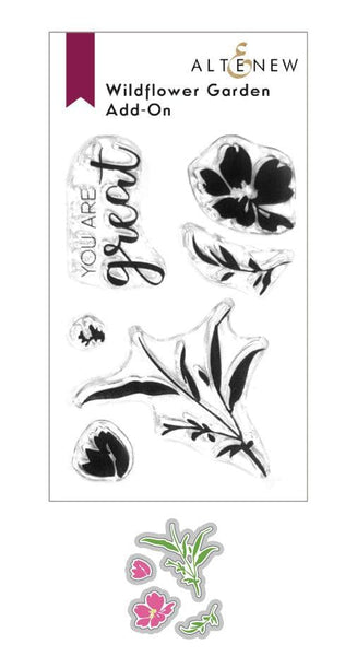 Wildflower Garden Add On | Altenew - Stamp & Die Bundle
