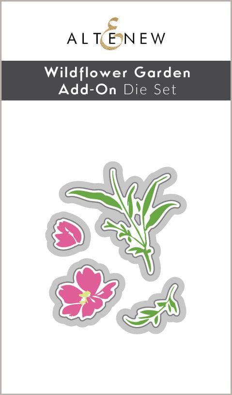 Altenew Stamp & Die Bundle Wildflower Garden Add-On Stamp & Die Bundle