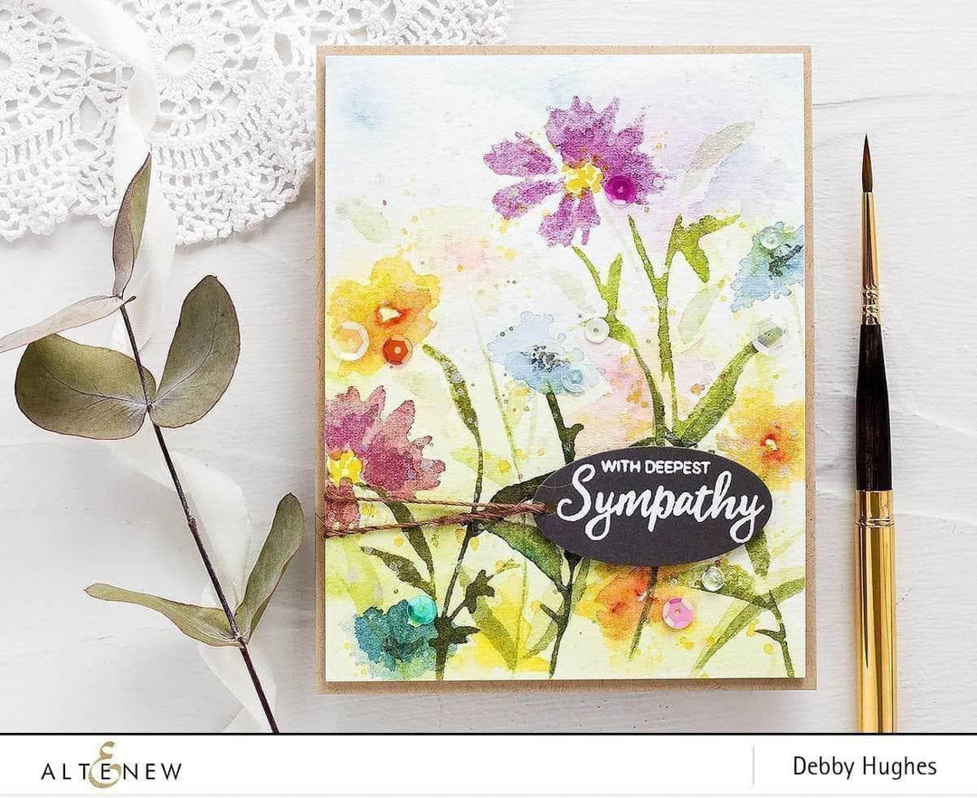 Altenew Stamp & Die Bundle Wildflower Garden Complete Stamp & Die Bundle