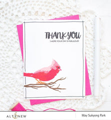 Altenew Stamp & Die Bundle Winter Cardinal Stamp & Die Bundle