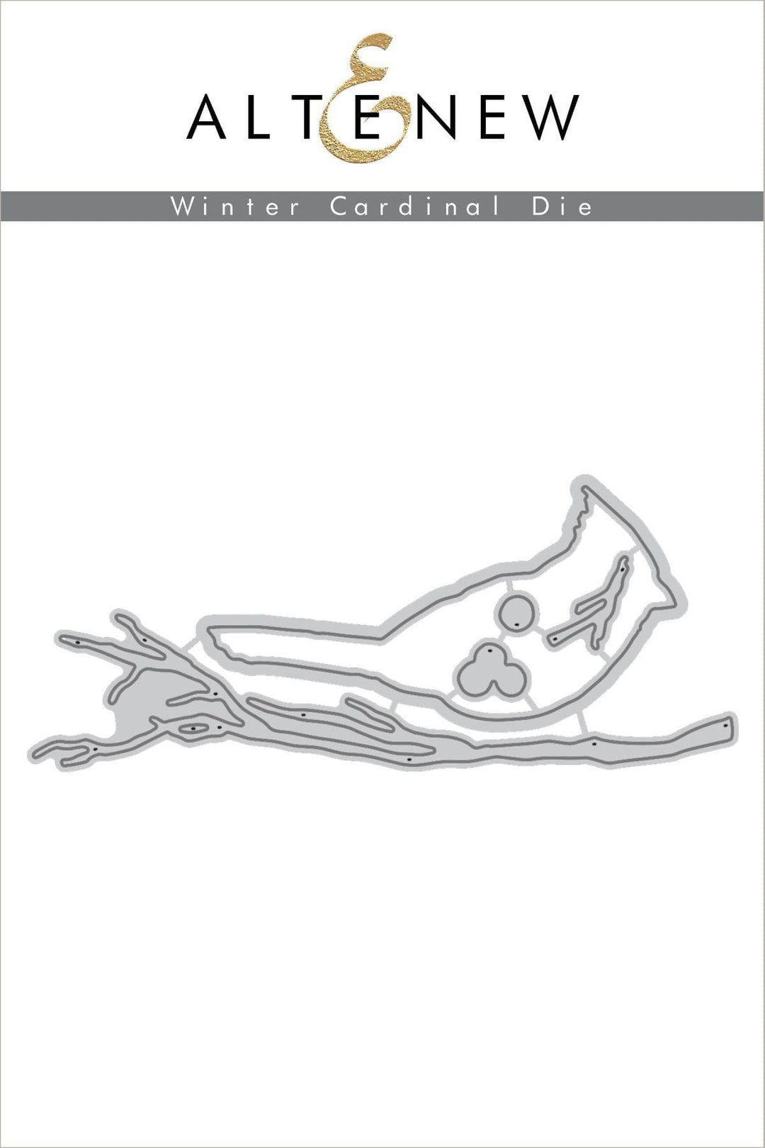 Altenew Stamp & Die Bundle Winter Cardinal Stamp & Die Bundle