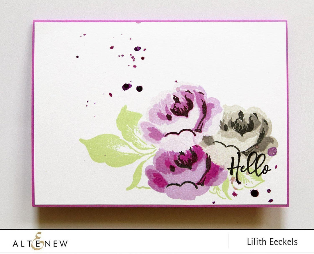 Altenew Stamp & Die Bundle Winter Rose Stamp & Die Bundle