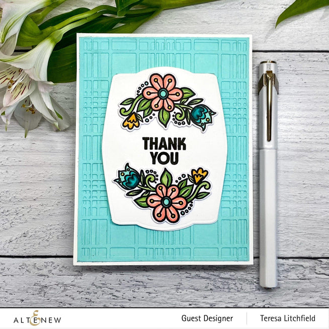 Altenew Stamp & Die Bundle Wonder Clusters Stamp & Die Bundle