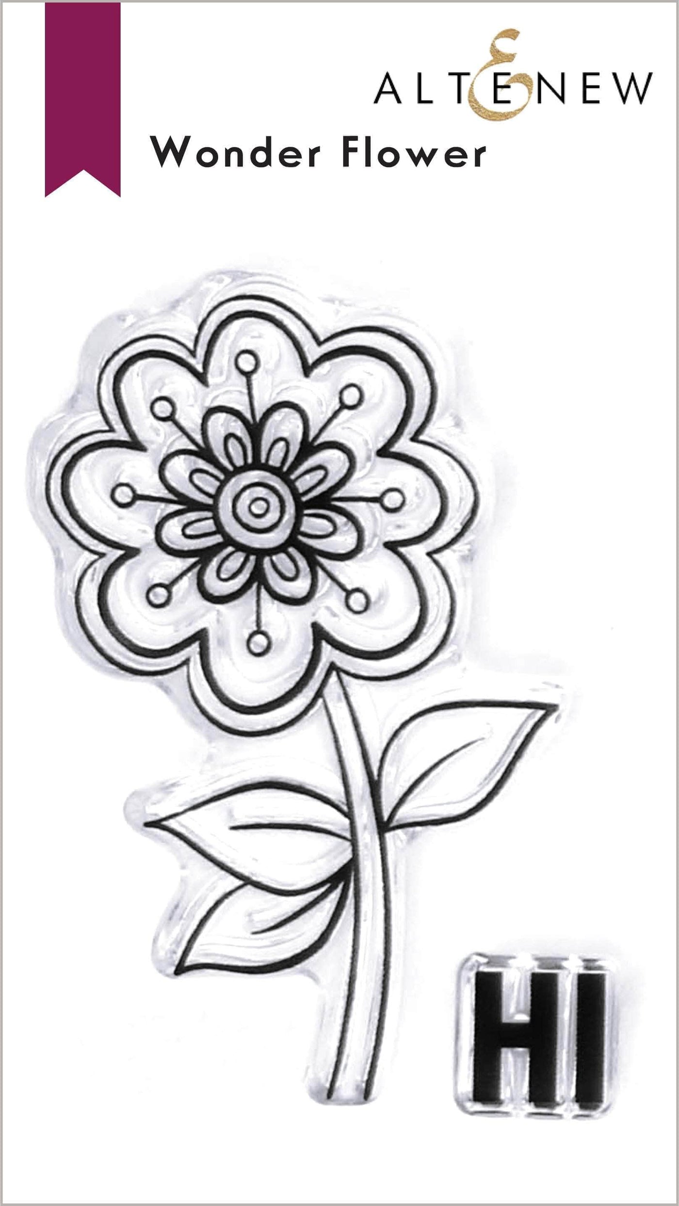 Altenew Stamp & Die Bundle Wonder Flower