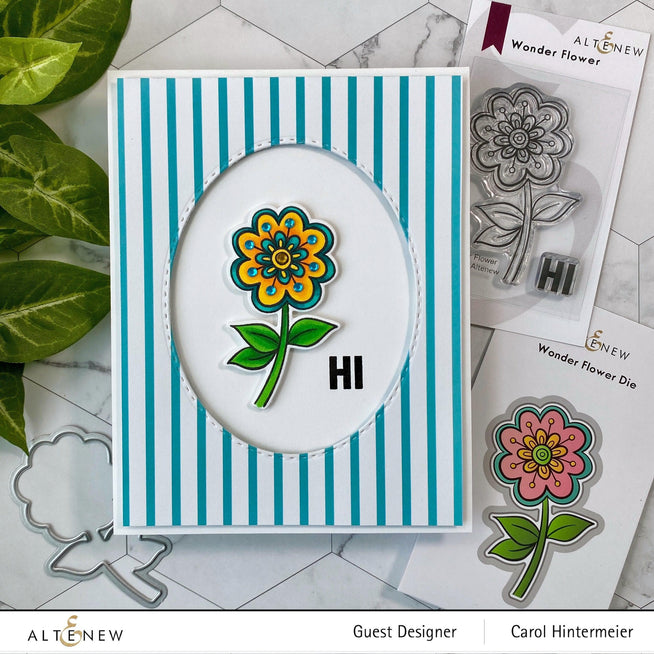 Altenew Stamp & Die Bundle Wonder Flower