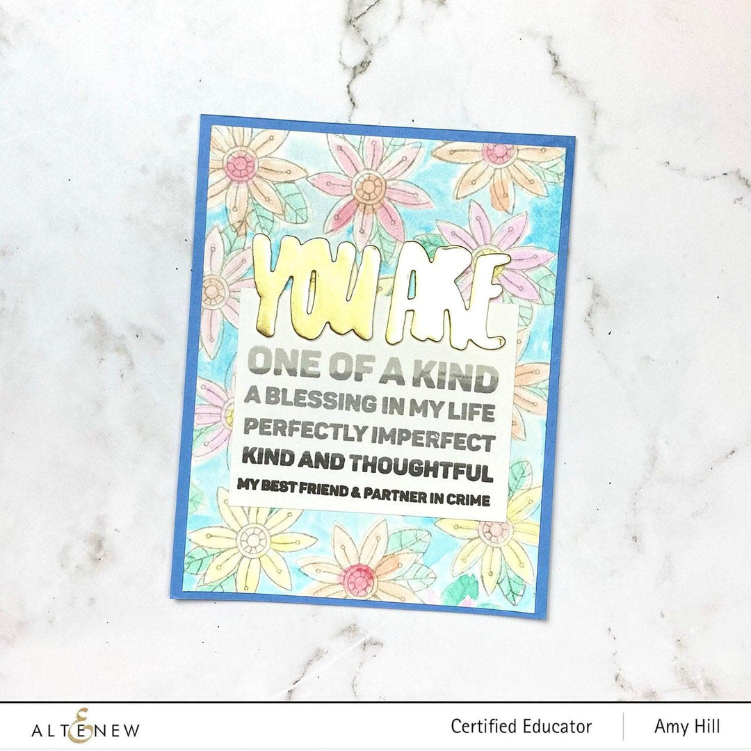 Altenew Stamp & Die Bundle You Are Everything Stamp & Die Bundle