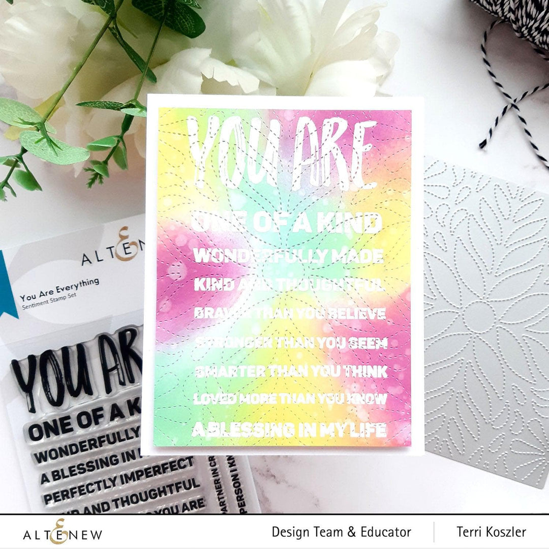 Altenew Stamp & Die Bundle You Are Everything Stamp & Die Bundle