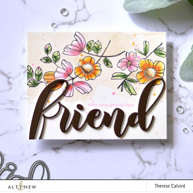 Altenew Stamp & Die Bundle April 2019 Coordinating Stamp & Die Bundle