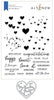 Altenew All the Hearts Stamp & Die Bundle featuring heart-shaped stamps and matching dies for creative card making.