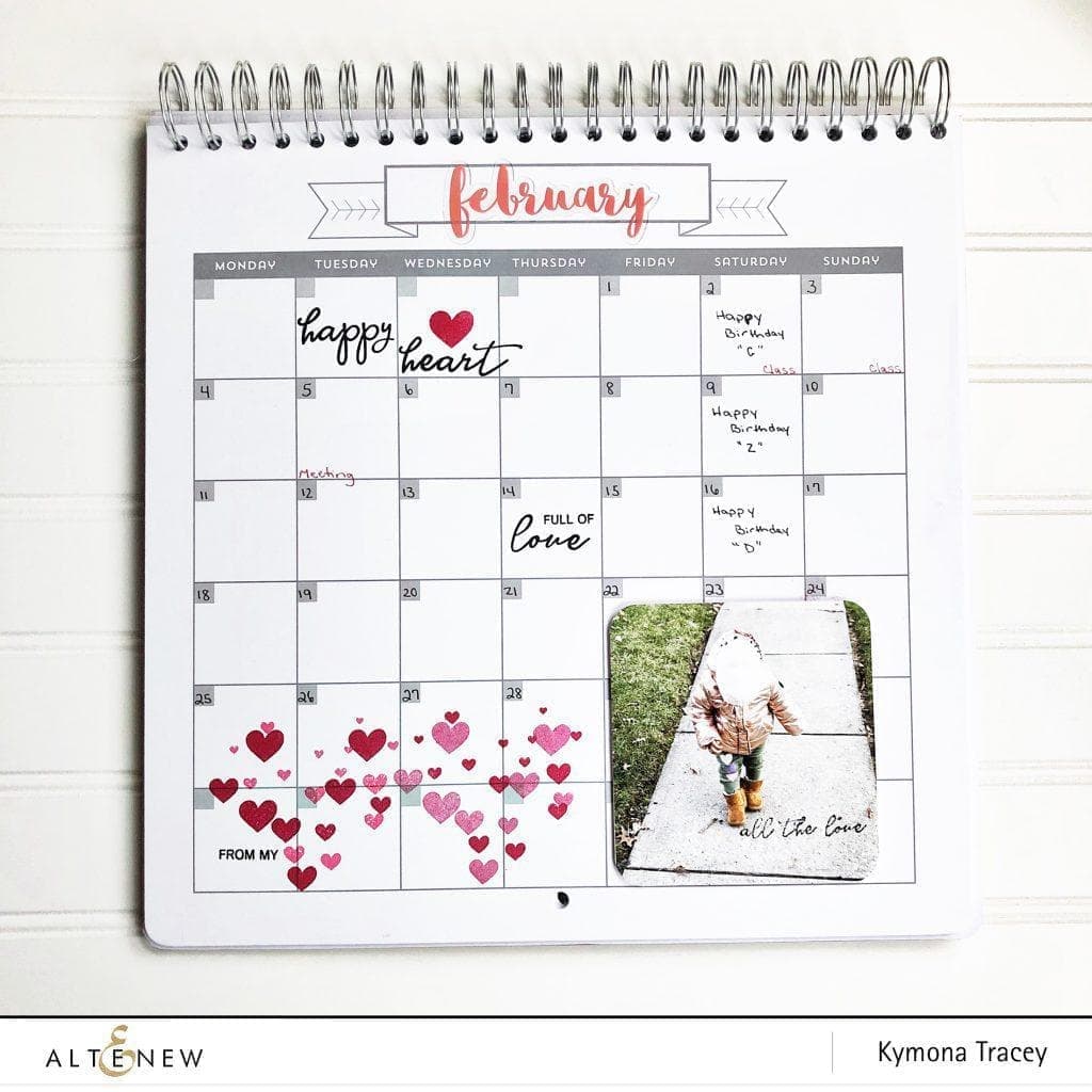 Altenew All the Hearts Stamp & Die Bundle featuring heart-shaped stamps and matching die cuts for creative card making.