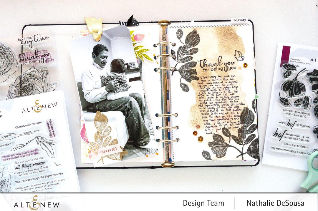 Altenew Stamp & Die Bundle All Things Orange Stamp & Die Bundle