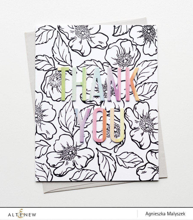 Altenew Stamp & Die Bundle Always There Stamp & Die Bundle