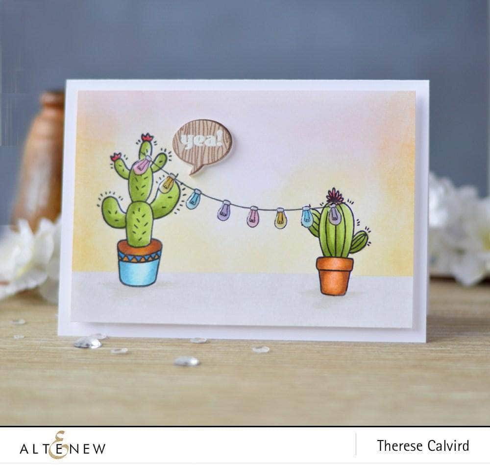 Altenew Stamp & Die Bundle Be Strong Stamp & Die Bundle