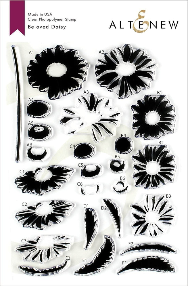 Retired - Beloved Daisy Stamp & Die Bundle - Altenew