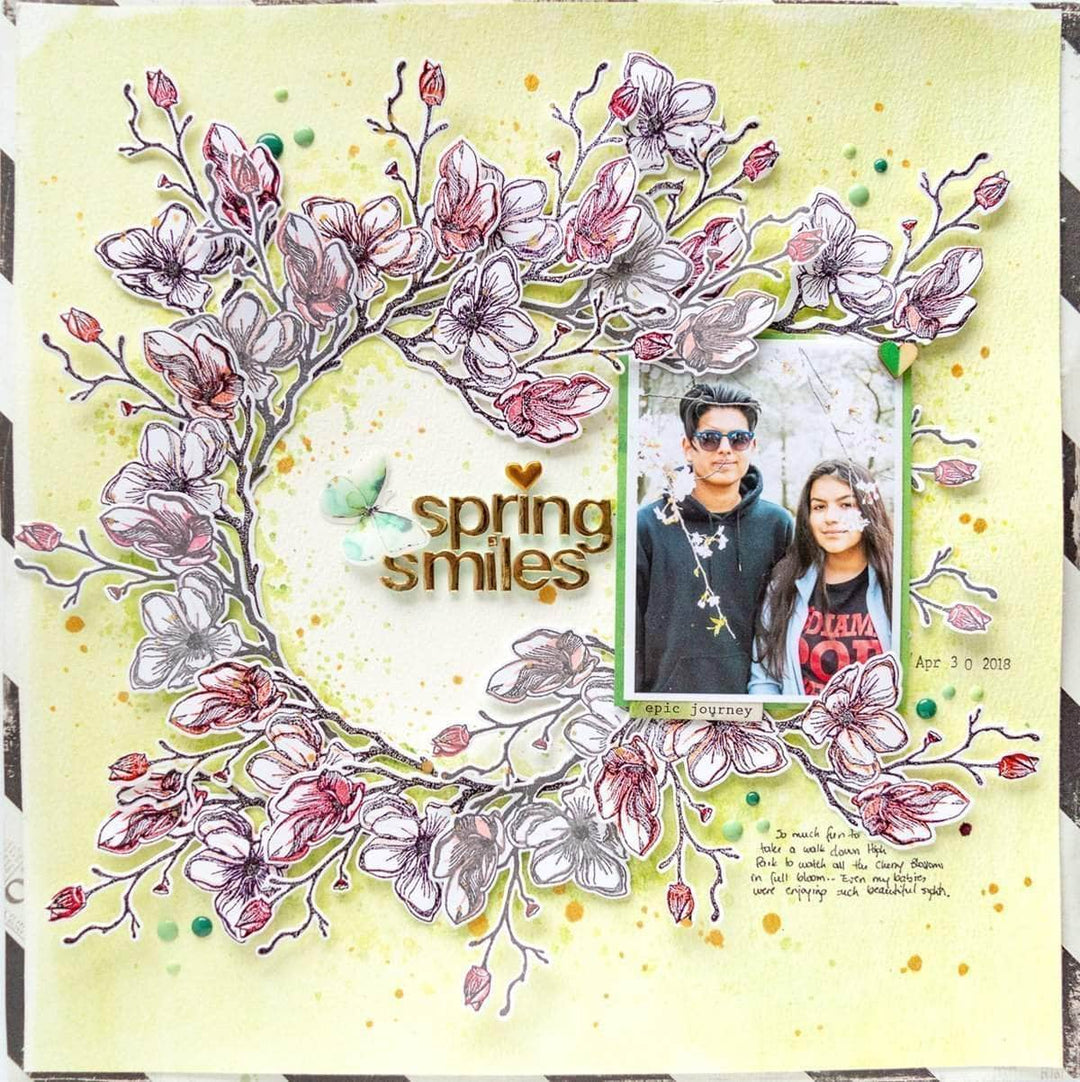 Altenew Stamp & Die Bundle Z - Better Together Coordinating Stamp & Die Bundle