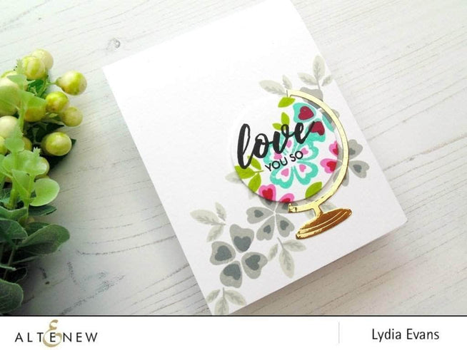 Altenew Stamp & Die Bundle Z - Big World Stamp & Die Bundle