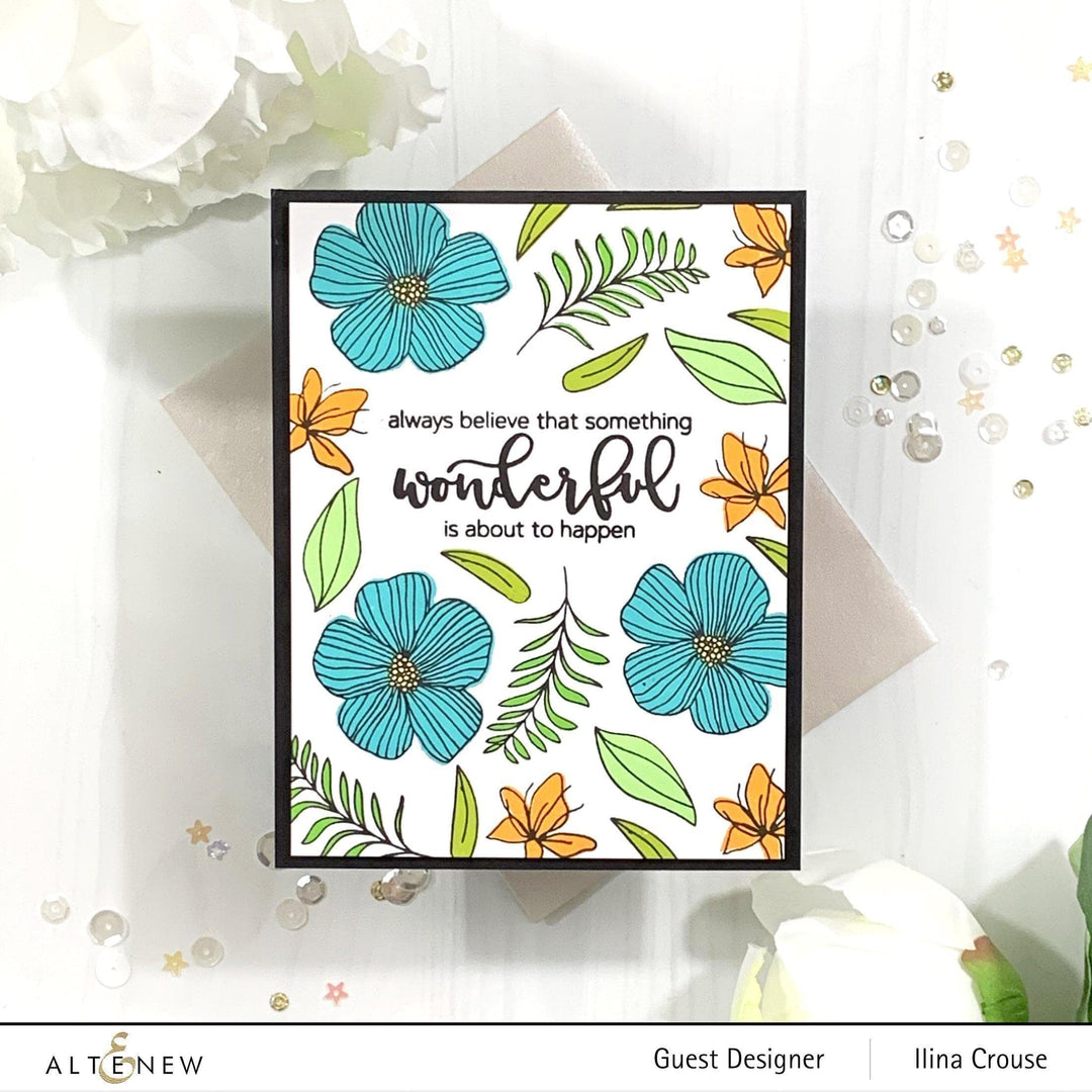 Altenew Stamp & Die Bundle Blessed With Hope Coordinating Stamp & Die Bundle