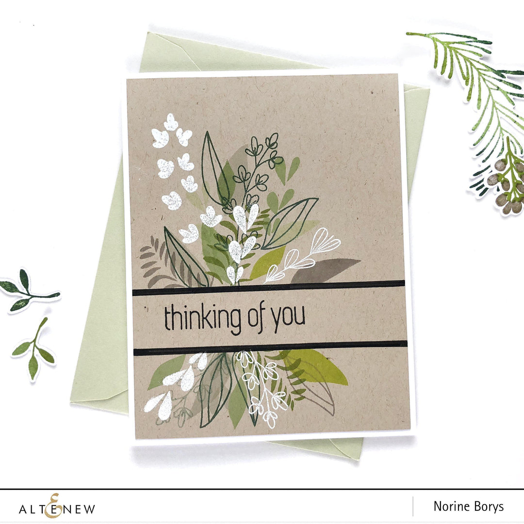 Altenew Stamp & Die Bundle Blessed With Hope Coordinating Stamp & Die Bundle