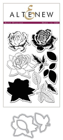 Altenew Stamp & Die Bundle Bold Blossom Stamp & Die Bundle