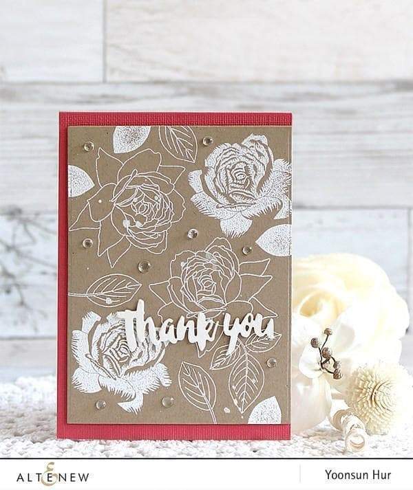 Altenew Stamp & Die Bundle Bold Blossom Stamp & Die Bundle