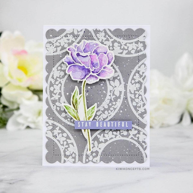 Altenew Stamp & Die Bundle Z - Botanical Silhouettes Stamp & Die Bundle