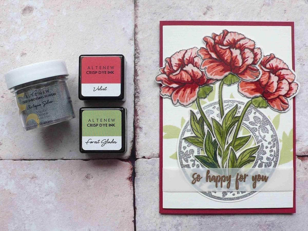 Altenew Stamp & Die Bundle Z - Botanical Silhouettes Stamp & Die Bundle