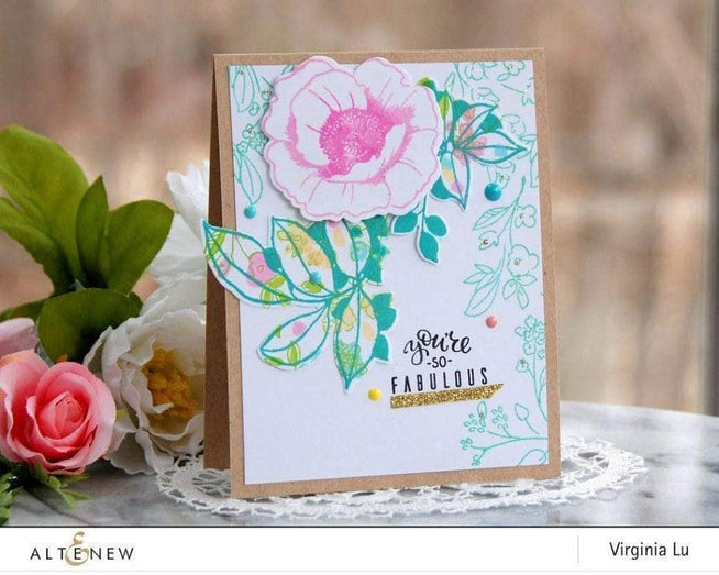Altenew Stamp & Die Bundle Z - Botanical Silhouettes Stamp & Die Bundle