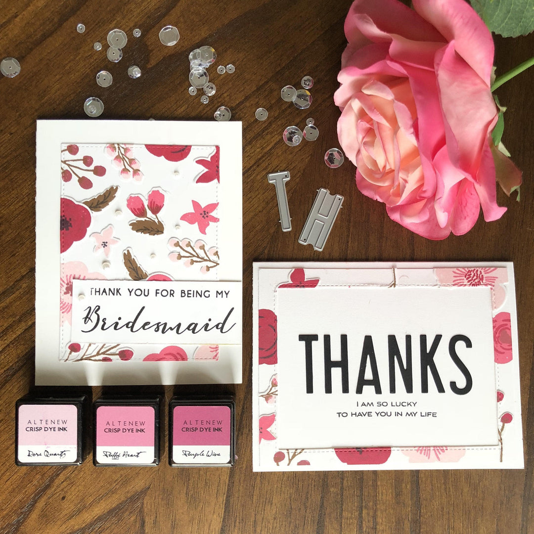 Altenew Stamp & Die Bundle Z - Bride-To-Be Stamp & Die Bundle