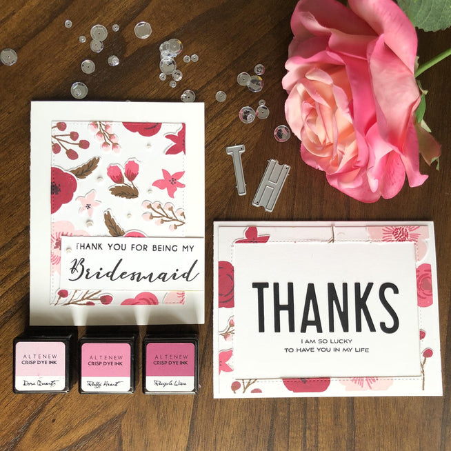 Altenew Stamp & Die Bundle Z - Bride-To-Be Stamp & Die Bundle