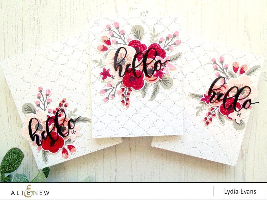 Altenew Stamp & Die Bundle Z - Bride-To-Be Stamp & Die Bundle