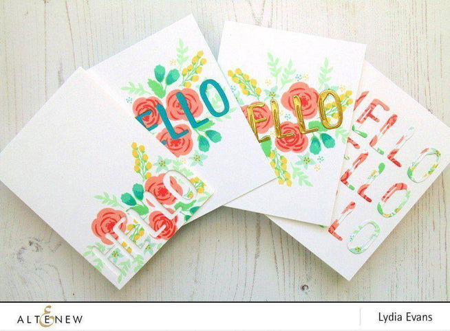 Altenew Stamp & Die Bundle Z - Bride-To-Be Stamp & Die Bundle