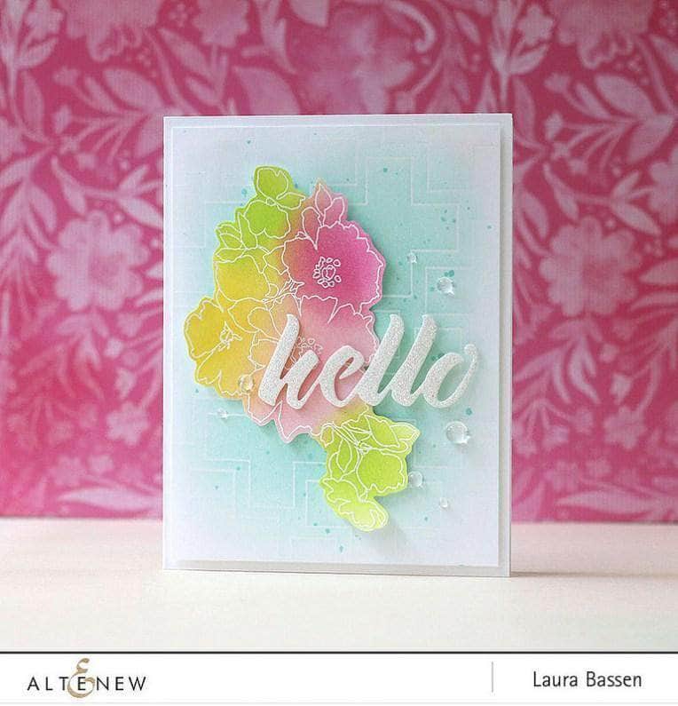 Altenew Stamp & Die Bundle Z - Building Blocks Stamp & Die Bundle