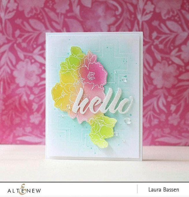 Altenew Stamp & Die Bundle Z - Building Blocks Stamp & Die Bundle