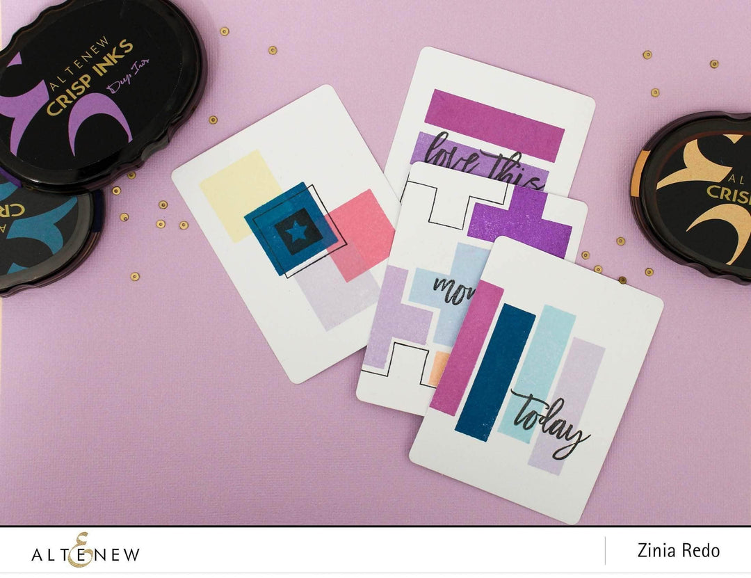 Altenew Stamp & Die Bundle Z - Building Blocks Stamp & Die Bundle