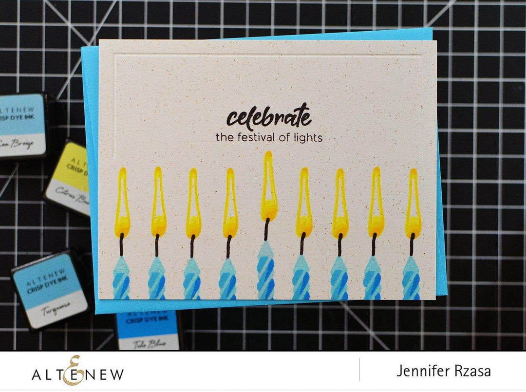 Altenew Stamp & Die Bundle Z - Candlelight Stamp & Die Bundle