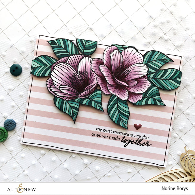 Altenew Stamp & Die Bundle Cherished Memories Stamp & Die Bundle