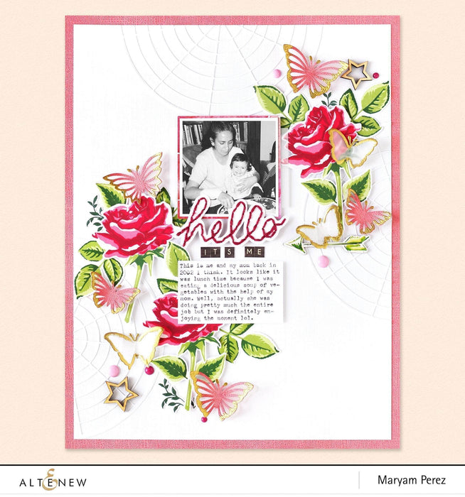 Altenew Stamp & Die Bundle Z - Classic Beauty Stamp & Die Bundle