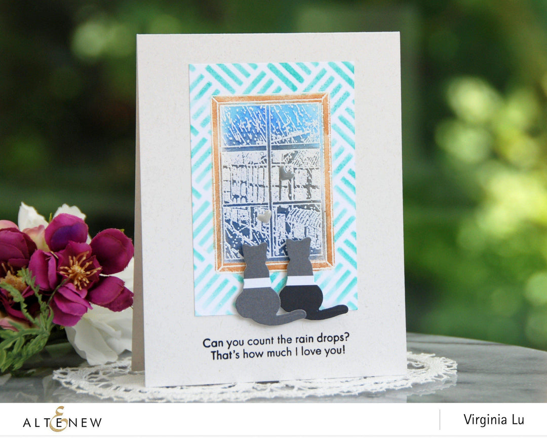 Altenew Stamp & Die Bundle Dancing In The Rain Stamp & Die Bundle