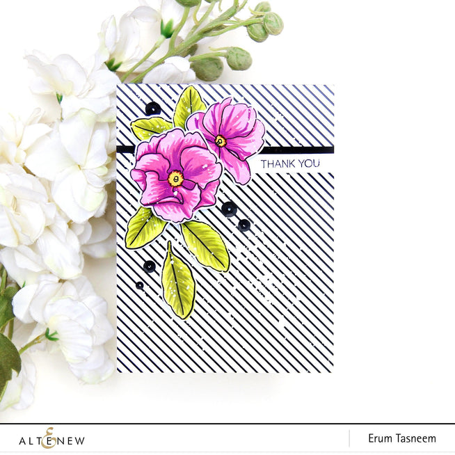 Altenew Stamp & Die Bundle Delicate Primrose Stamp & Die Bundle