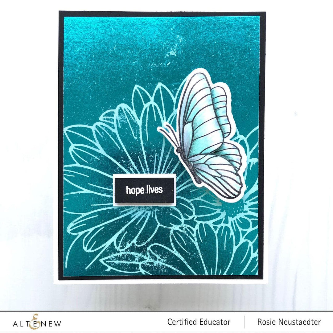 Altenew Dreams Come True Mini Stamp & Die Bundle featuring floral stamps and matching dies for crafting and card making.