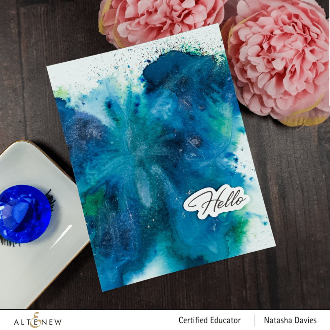 Altenew Dreams Come True Mini Stamp & Die Bundle with floral and sentiment designs for crafting and card making.