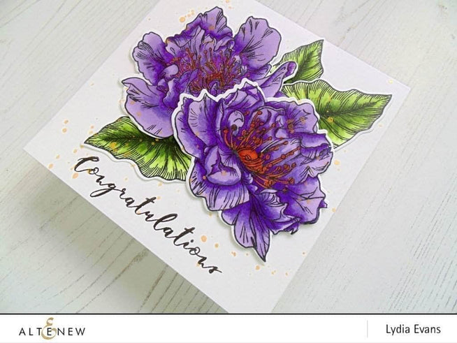 Altenew Stamp & Die Bundle Z - Engagement Wishes Stamp & Die Bundle